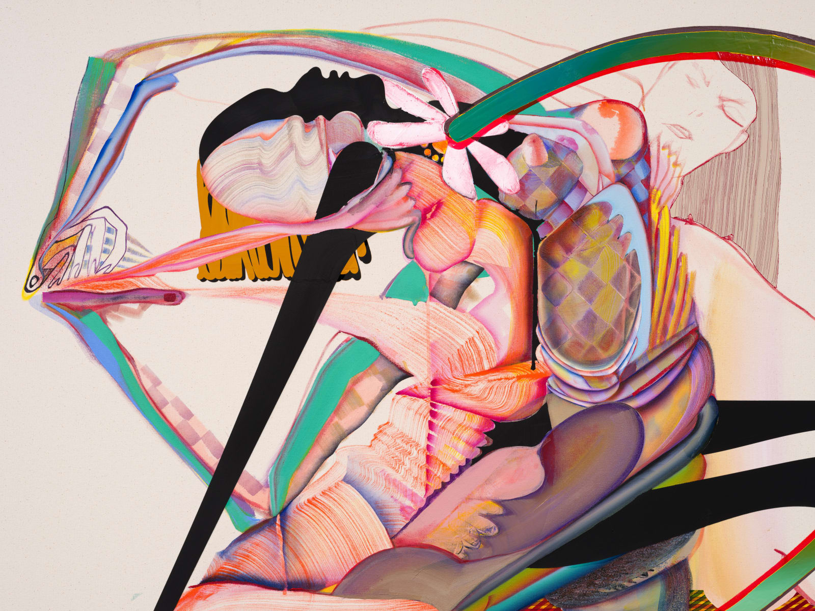 Christina Quarles, Lay All Yer Love on Me, 2021