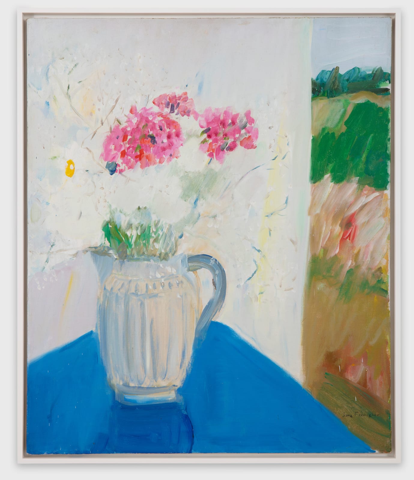 Jane Freilicher, Blue Table, 1966