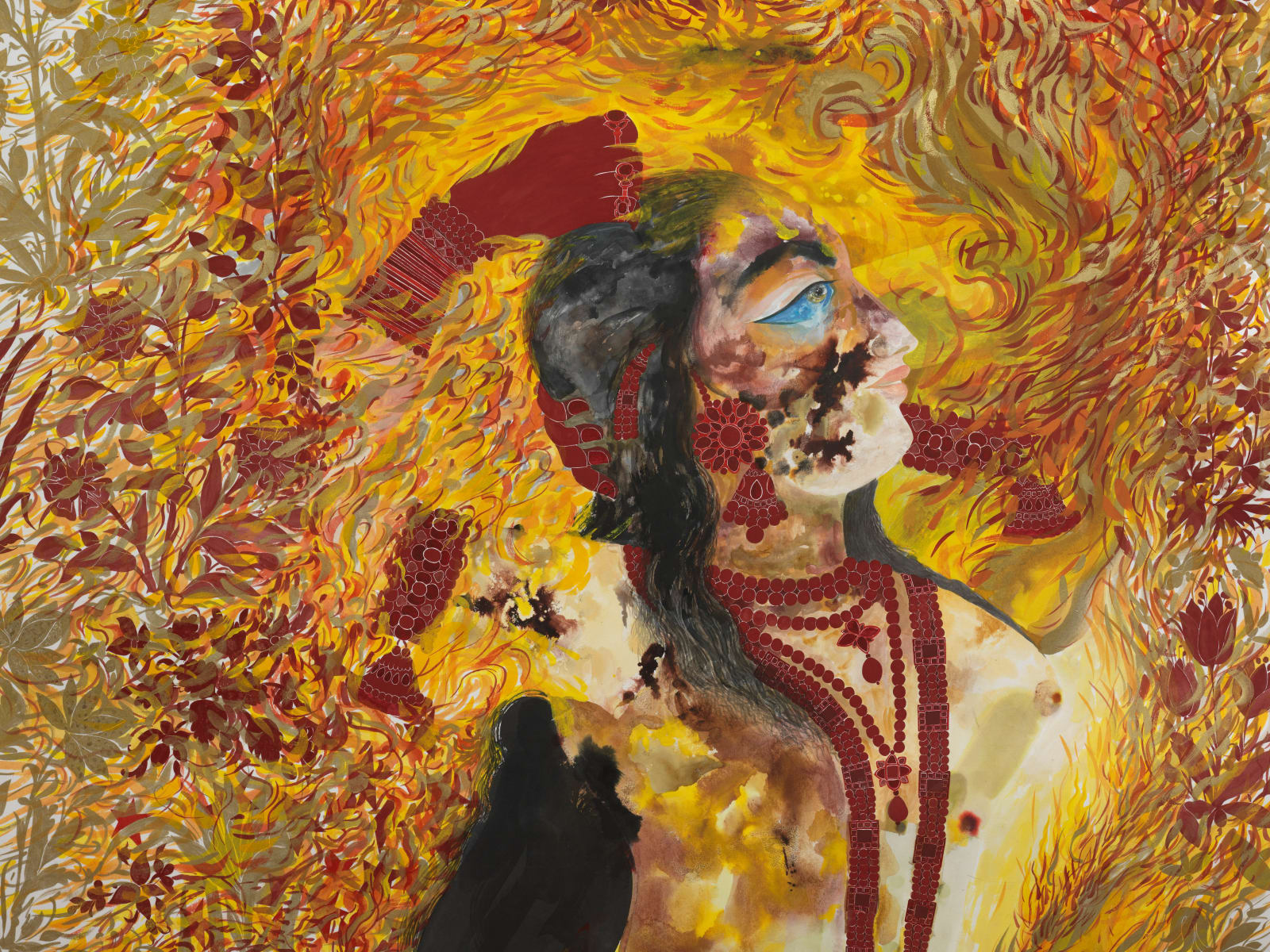Shahzia Sikander, Emanate, 2021