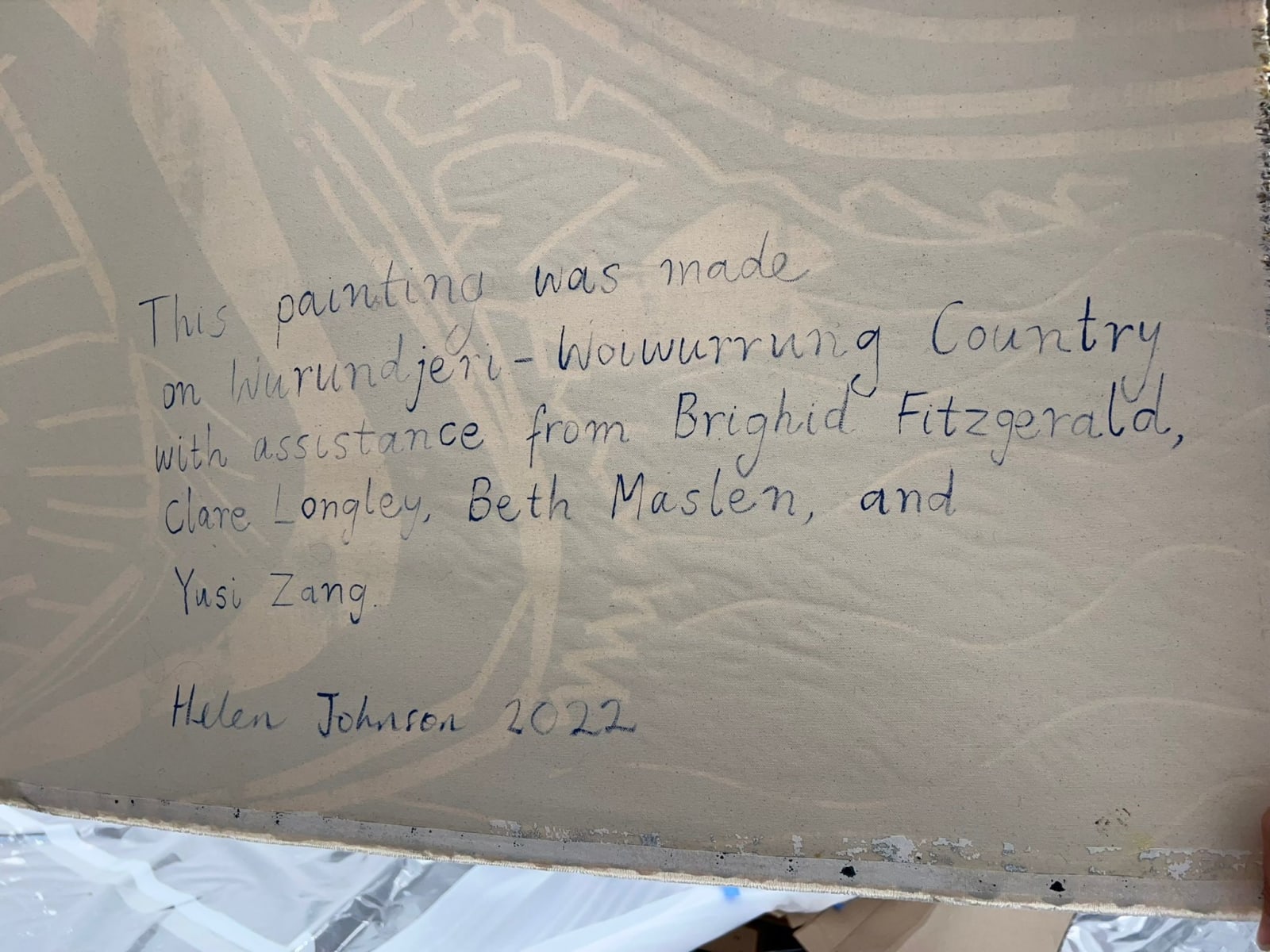 Helen Johnson, Sorry and thankyou, 2022