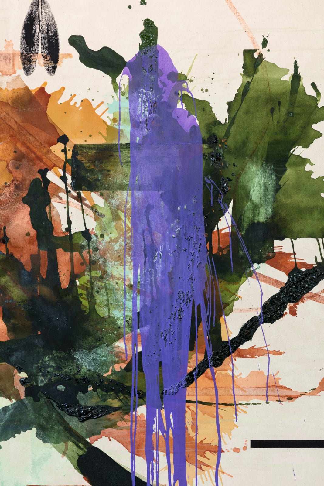 Elizabeth Neel, Flitted Seed, 2019