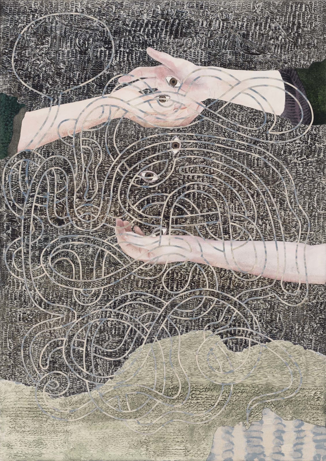Helen Johnson, Fell from the gaze of the other, 2023
