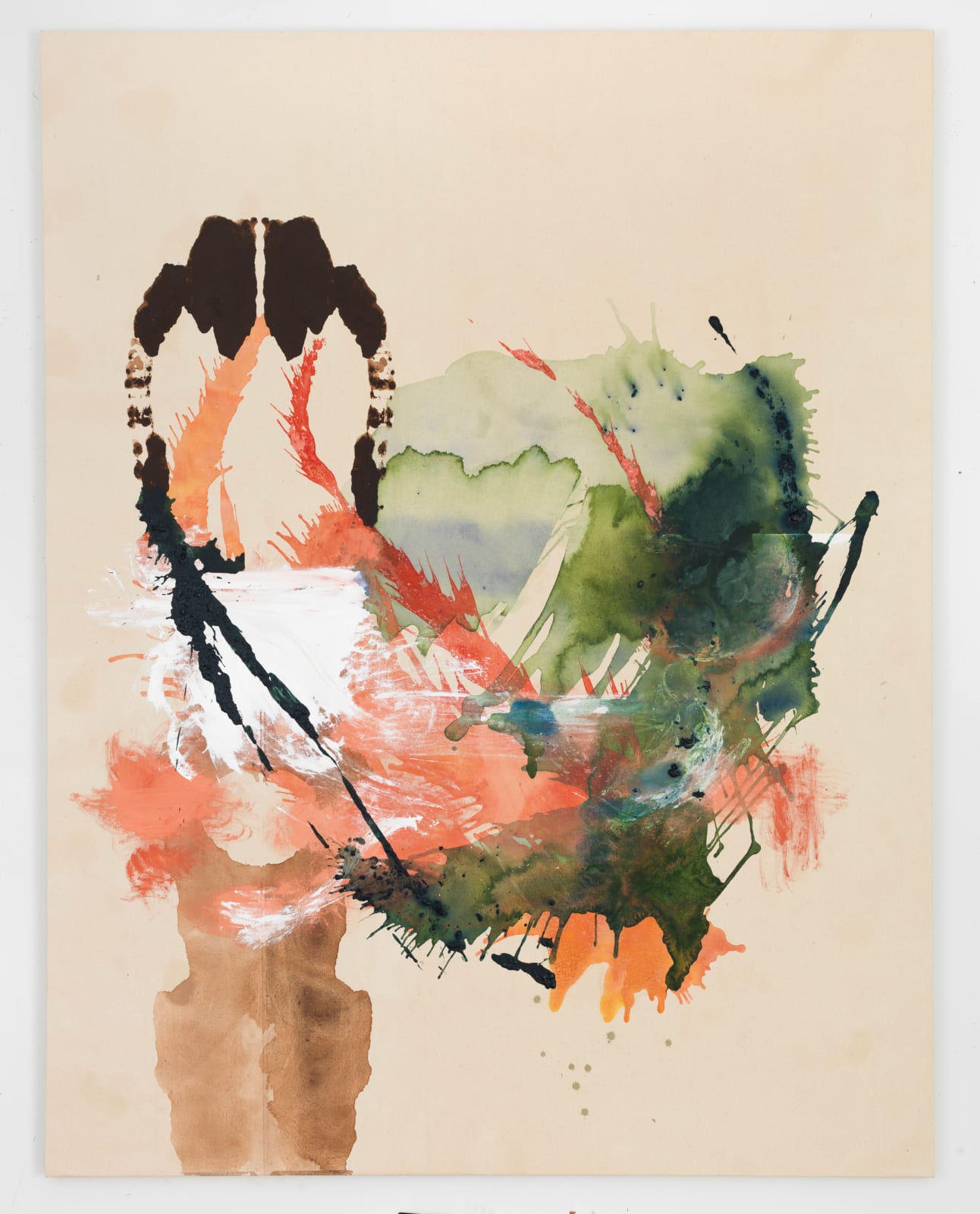 Elizabeth Neel, Double Wrangle, 2017