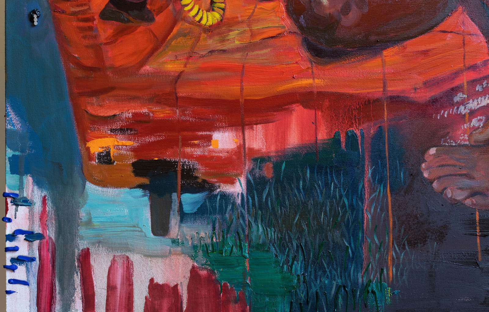 Gisela McDaniel, Complex Faces, 2020