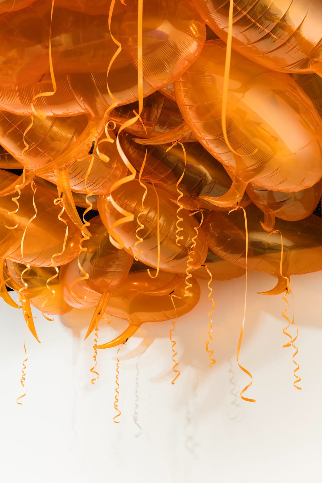 Philippe Parreno, Speech Bubbles (Transparent Orange), 2016