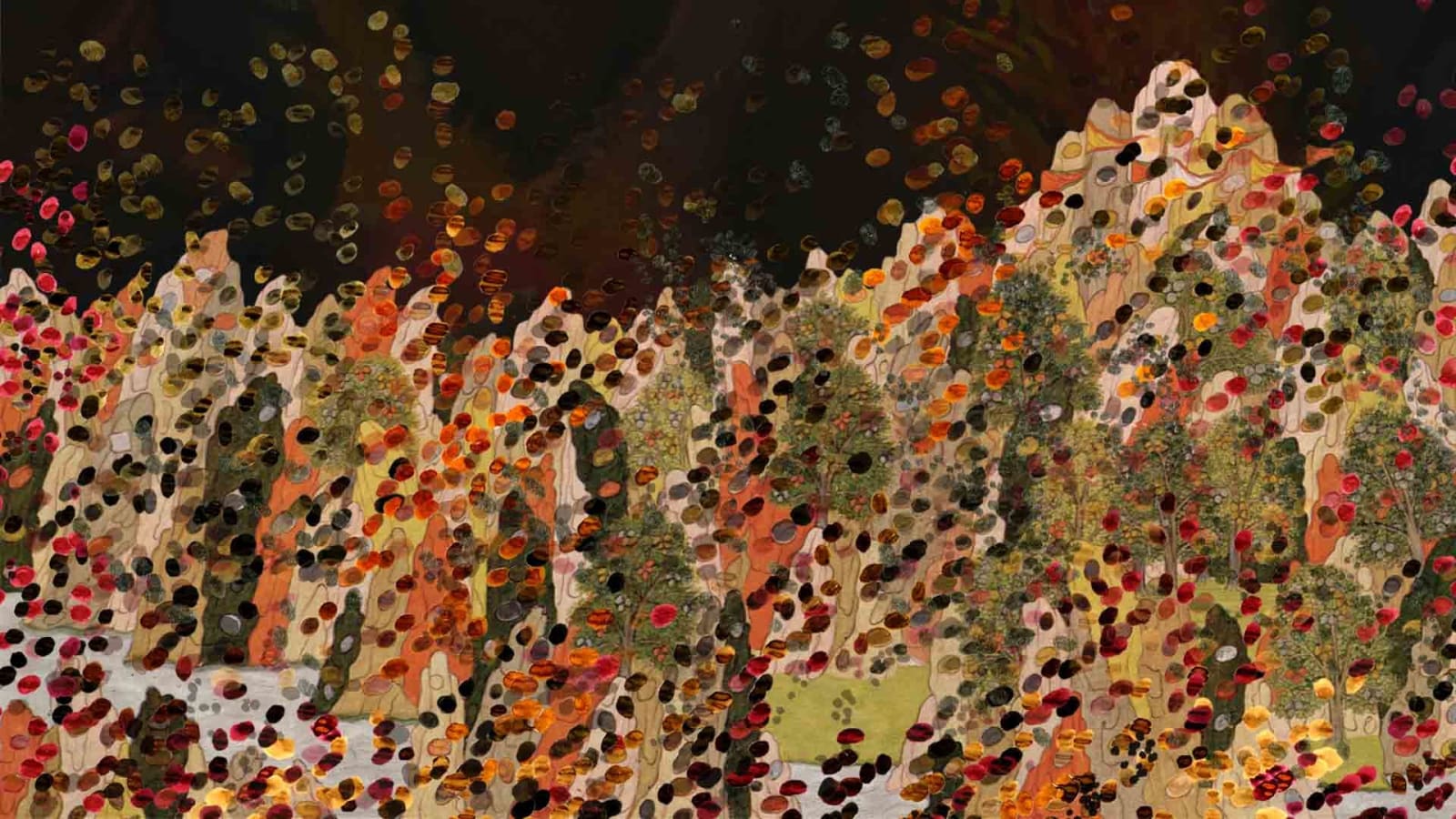 Shahzia Sikander, The Last Post, 2010