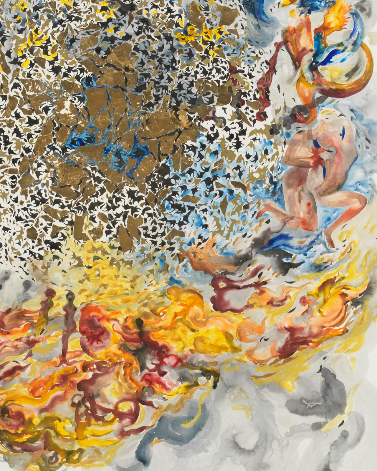 Shahzia Sikander, Dream Before You Go, 2022
