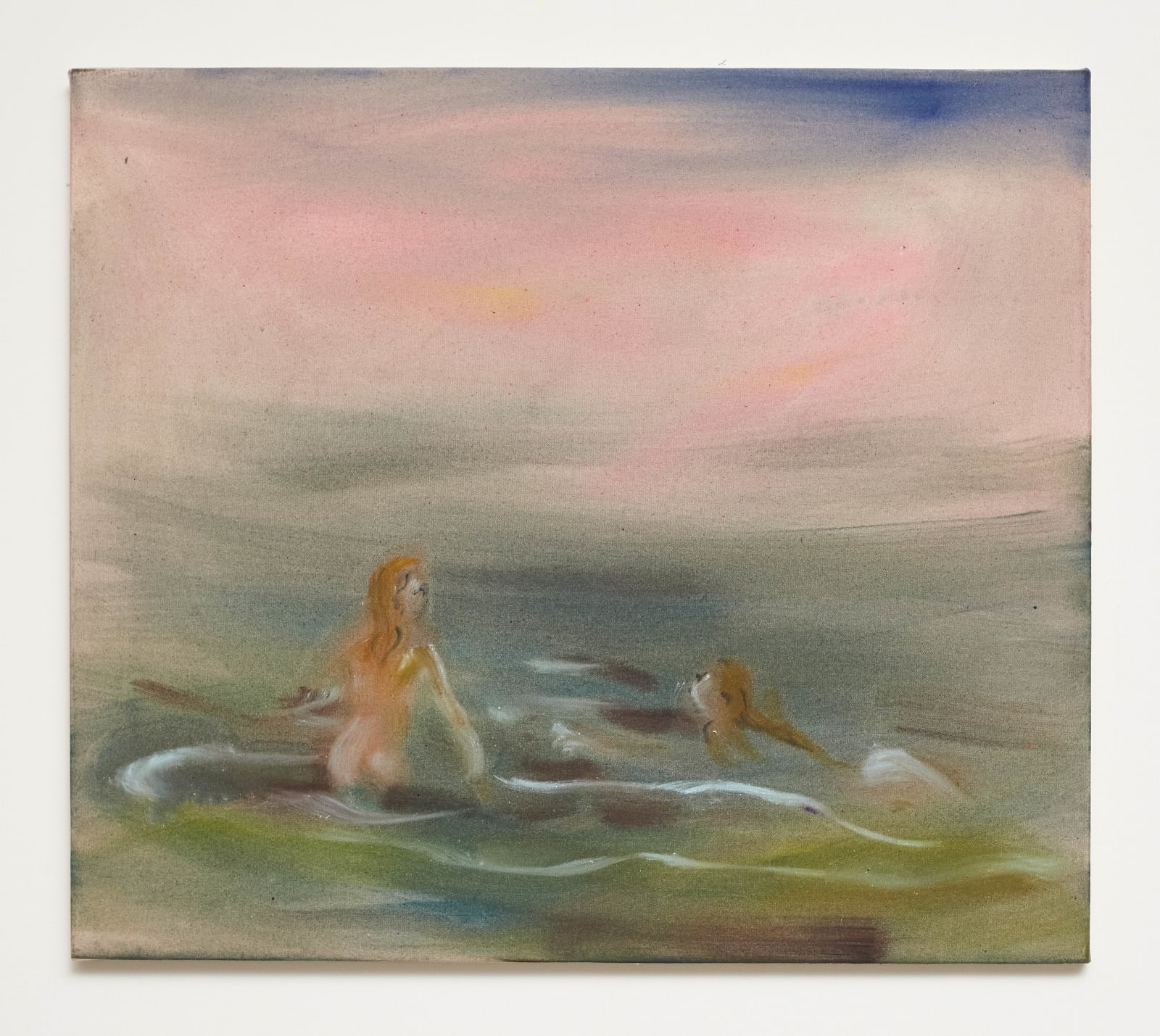 Sophie von Hellermann, Bathers in Pink, 2023