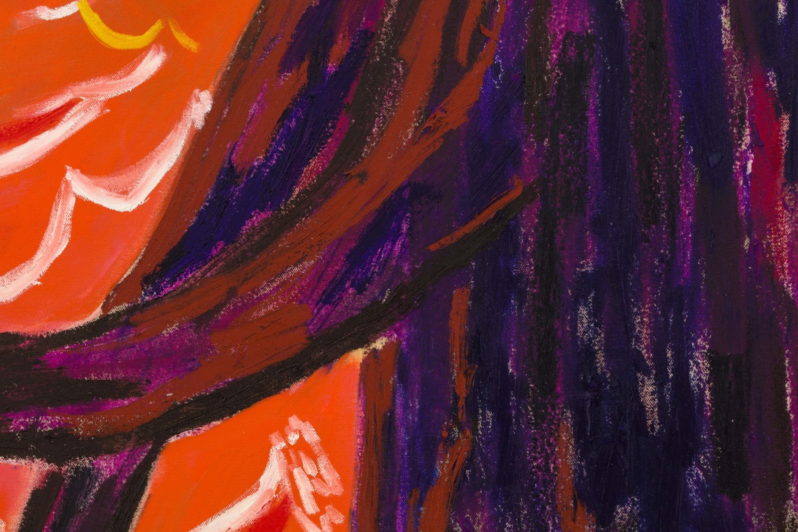Shara Hughes, Collide, 2022
