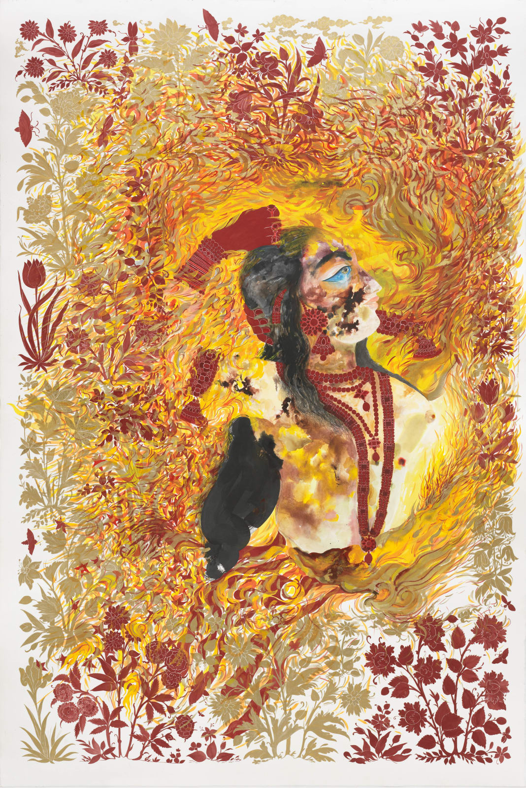 Shahzia Sikander, Emanate, 2021