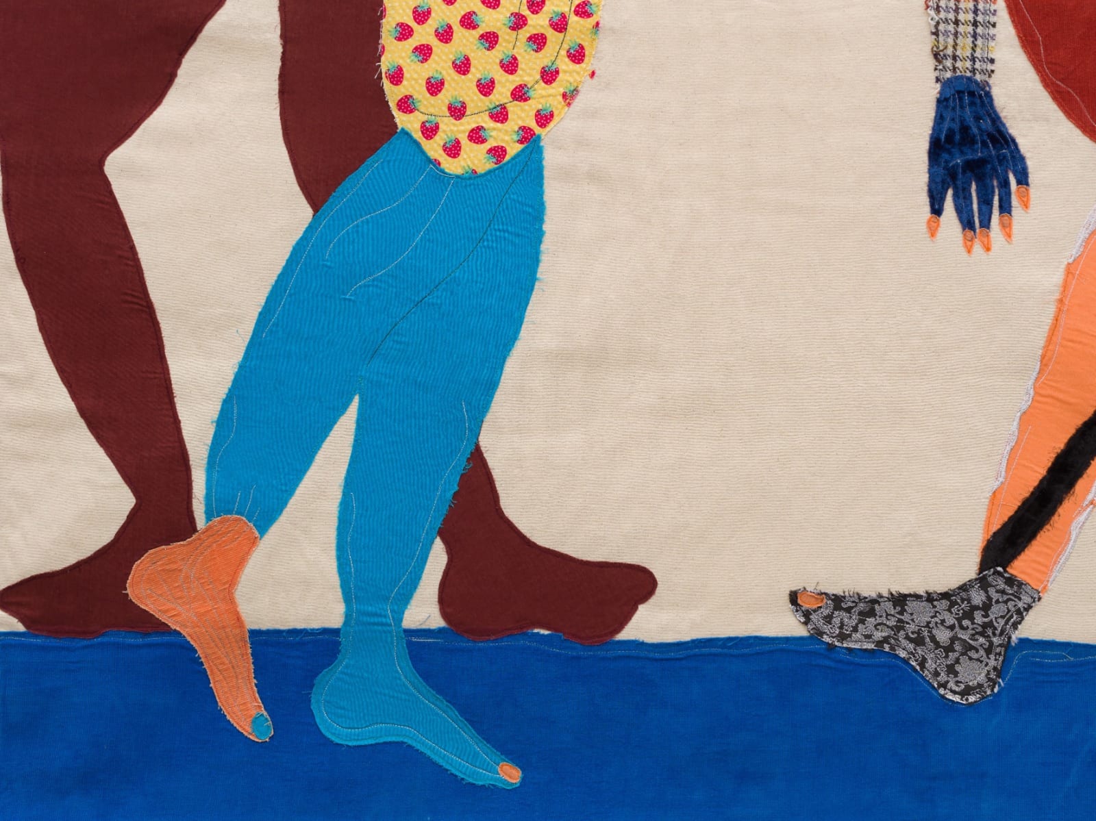 Tschabalala Self, Out of Body, 2020