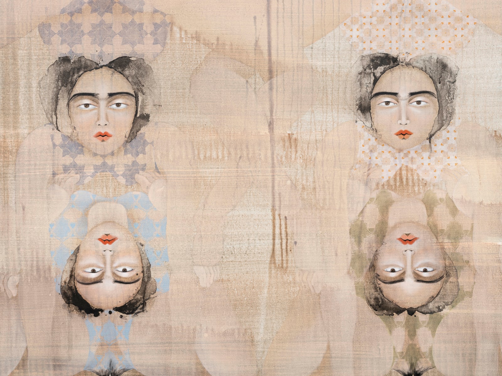 Hayv Kahraman, 6 Bends, 2020