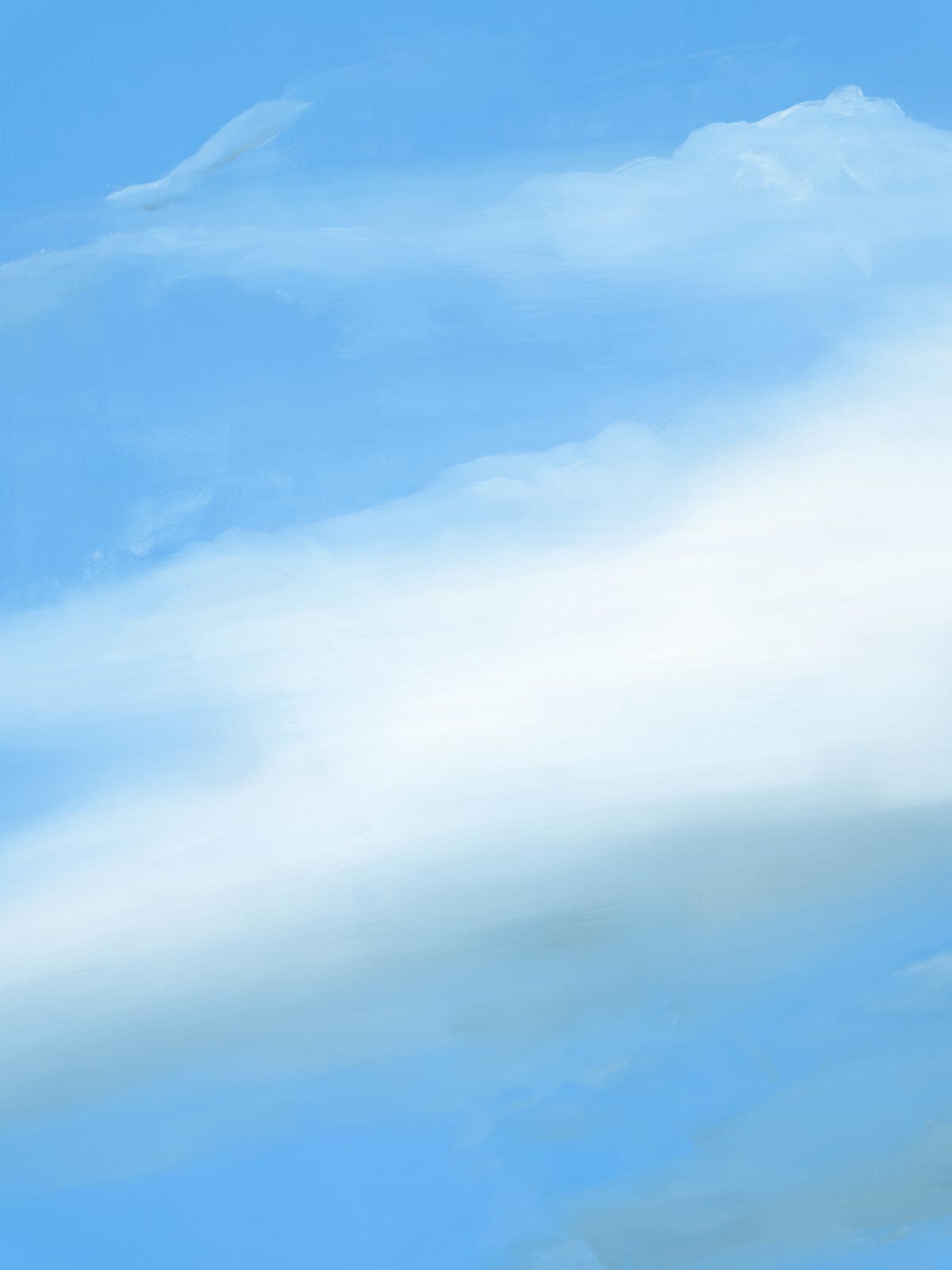 Tala Madani, Cloud Mommy (Sleep), 2022
