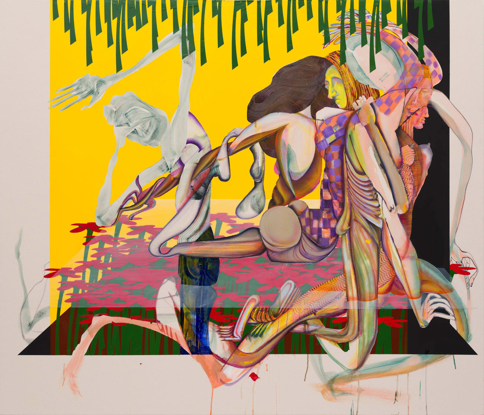Christina Quarles, A Little Fall of Rain, 2020