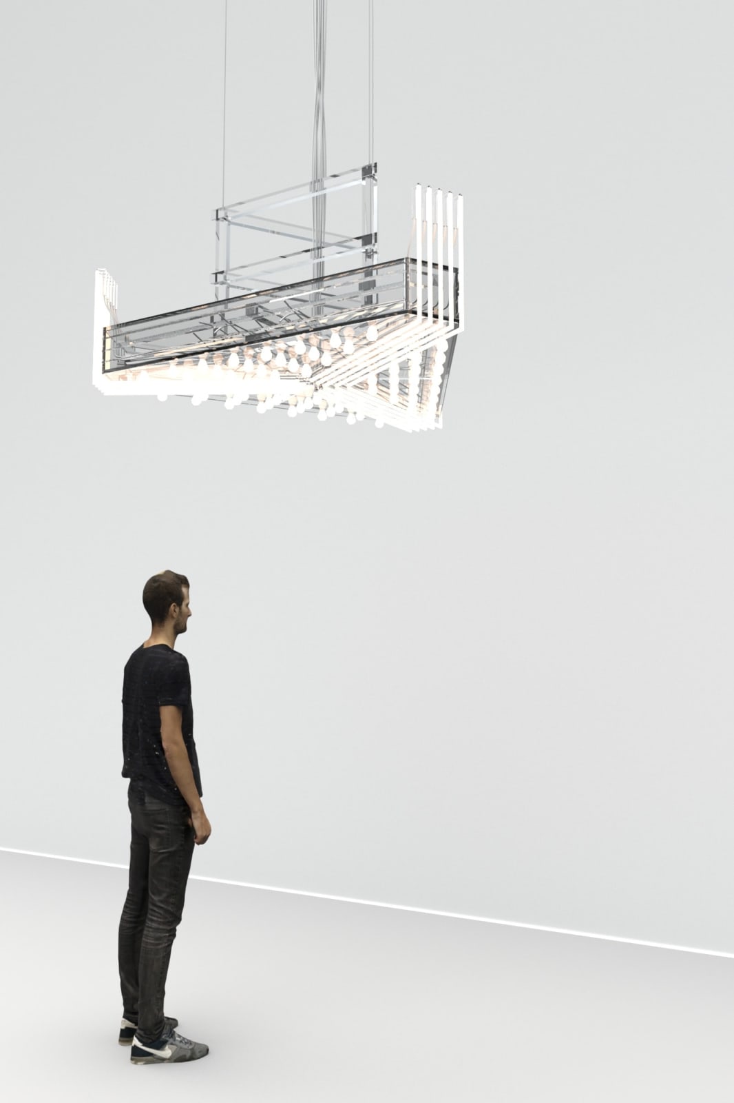 Philippe Parreno, Chandelier Extraordinaire, 2019