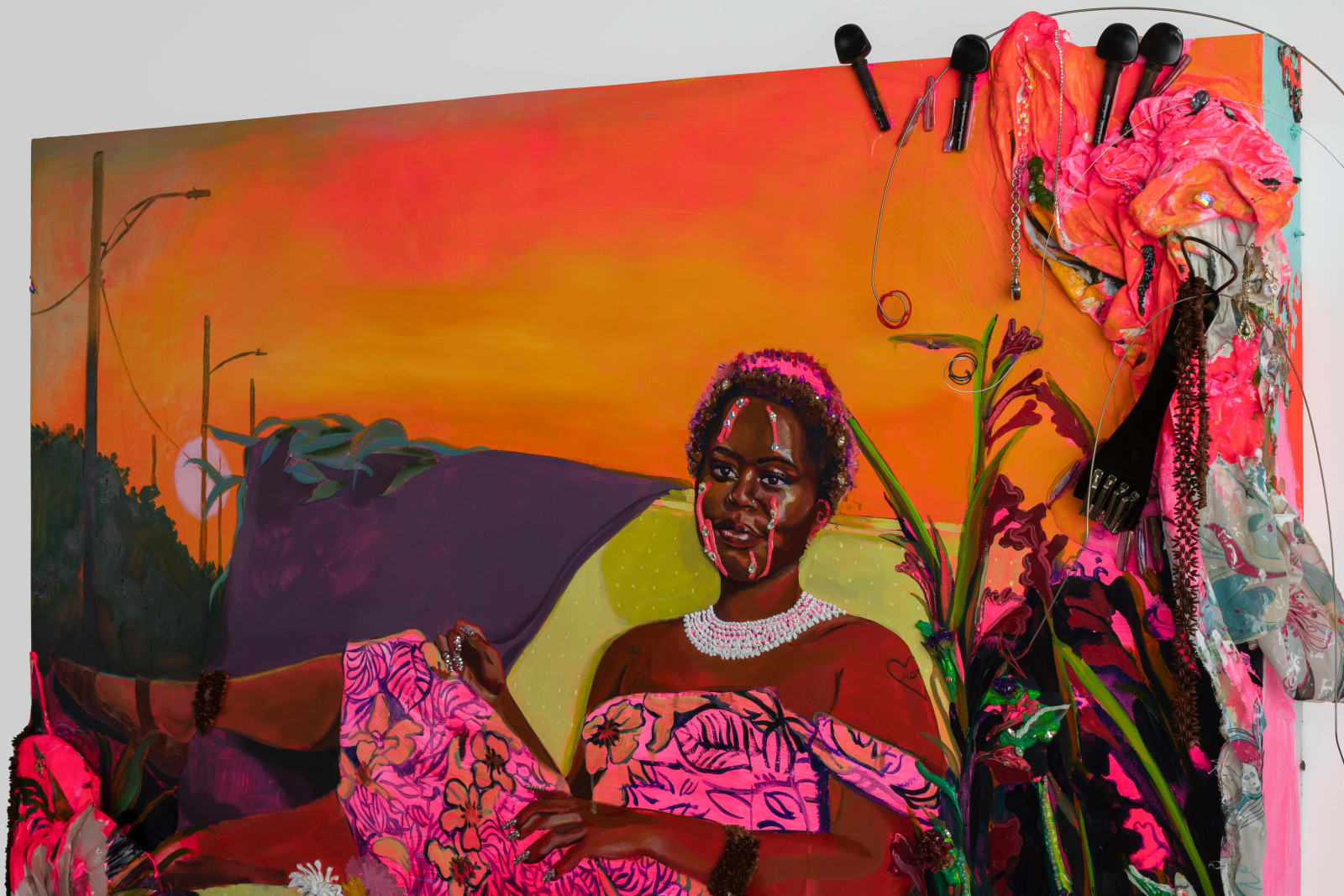 Gisela McDaniel, Sunset over 8 mile, 2022
