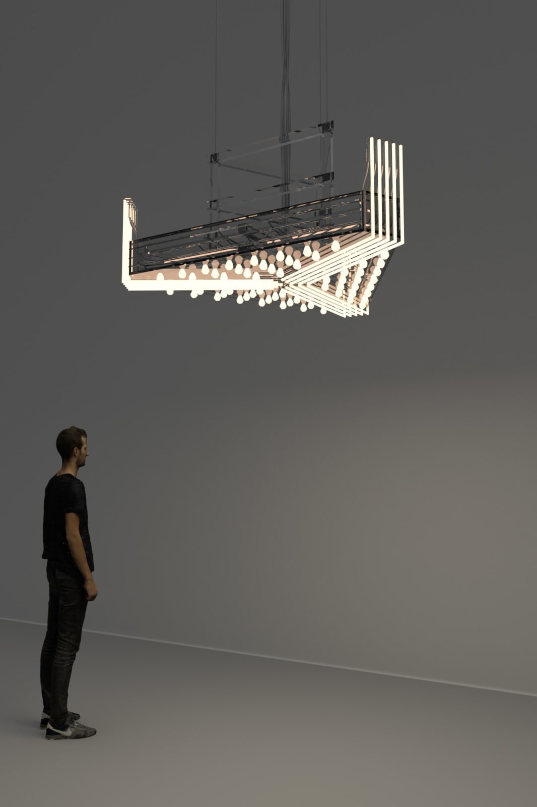 Philippe Parreno, Chandelier Extraordinaire, 2019
