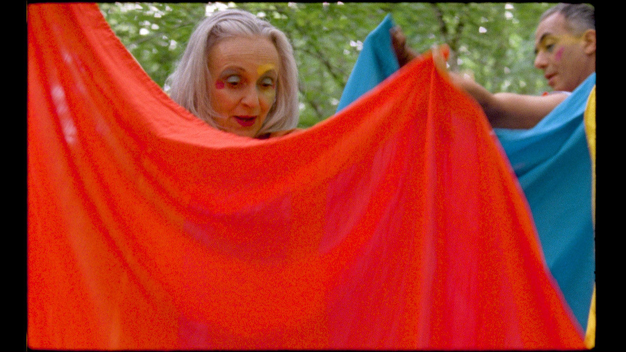 Ulla von Brandenburg, Blaue und gelbe Schatten, 2020