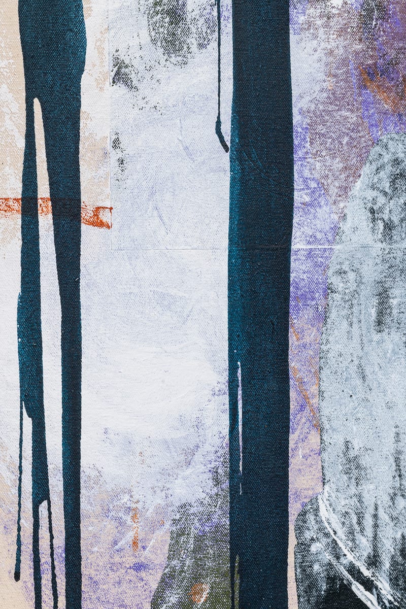 Elizabeth Neel, Velvet Head, 2018