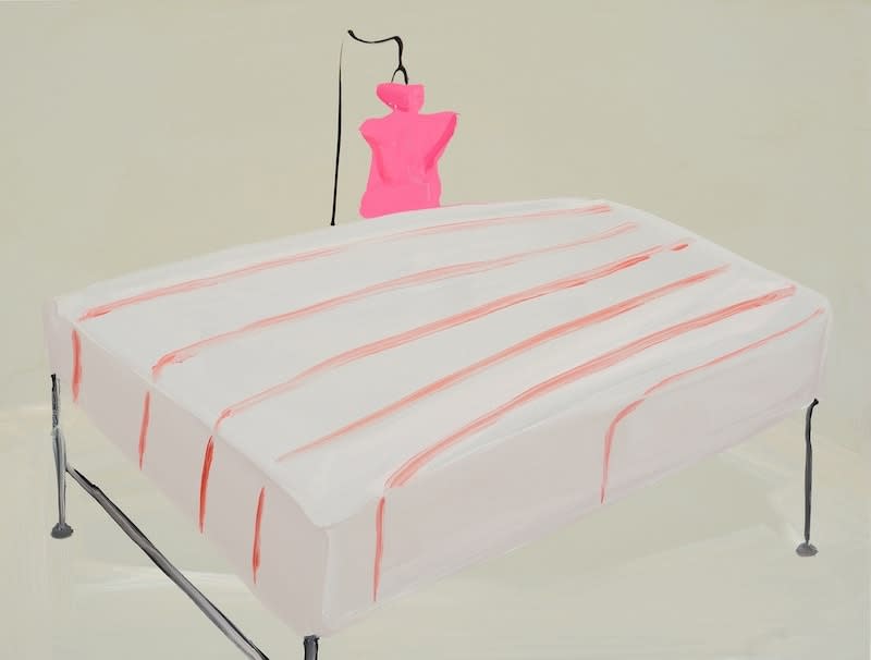 Tala Madani, The Table, 2008