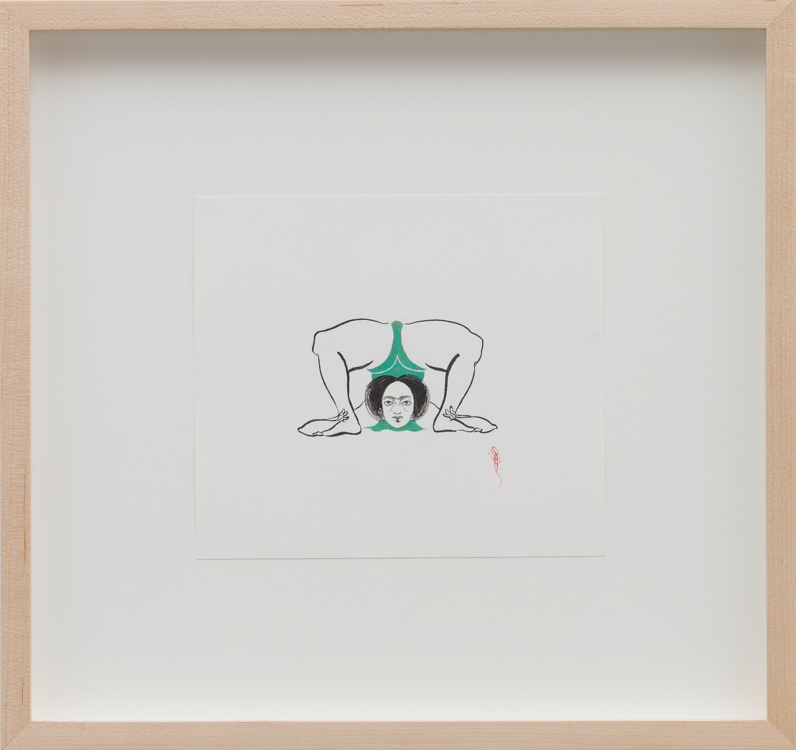 Hayv Kahraman, Bend Drawing 5, 2020