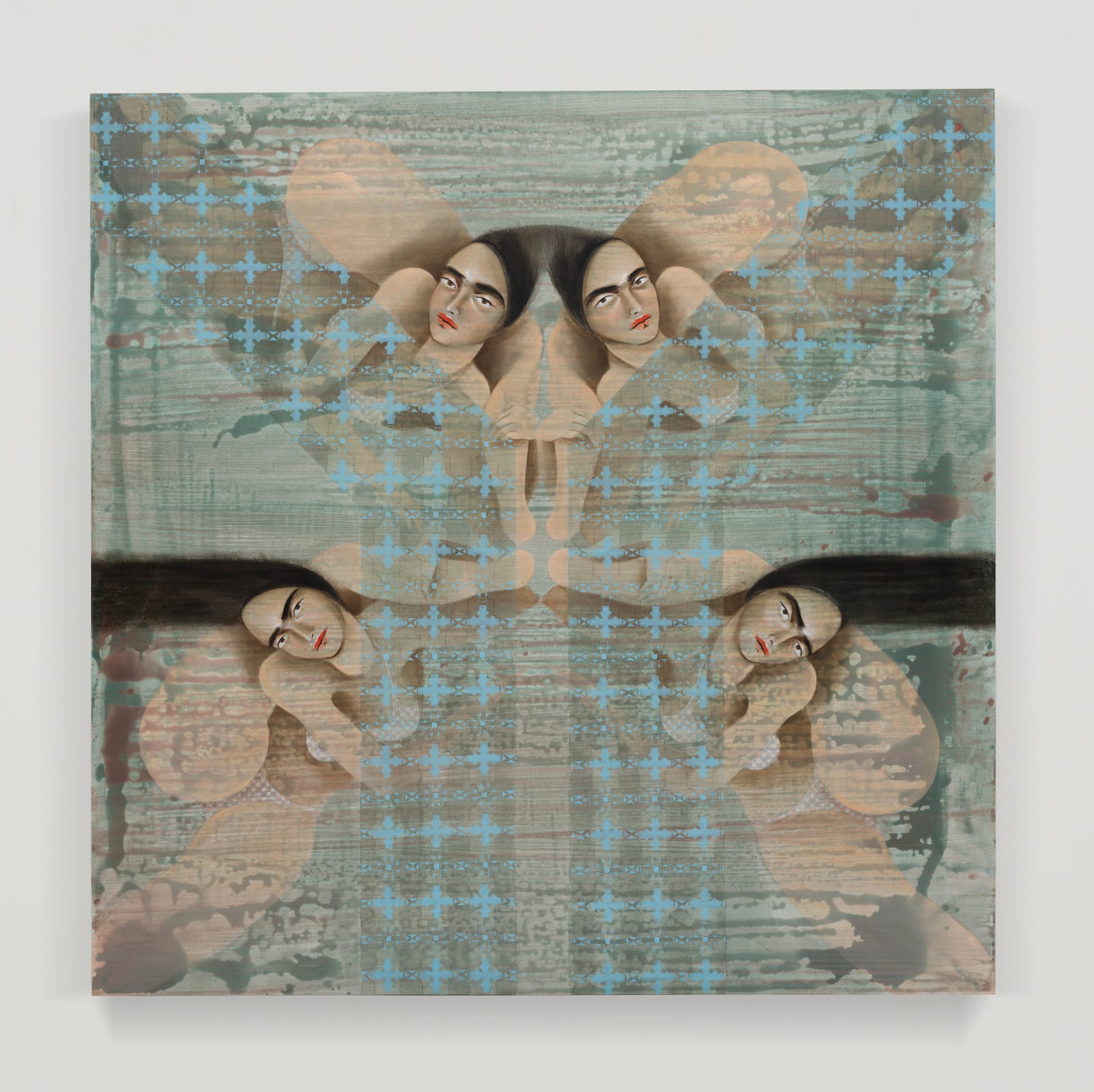 Hayv Kahraman, Draped by Antibody, 2021