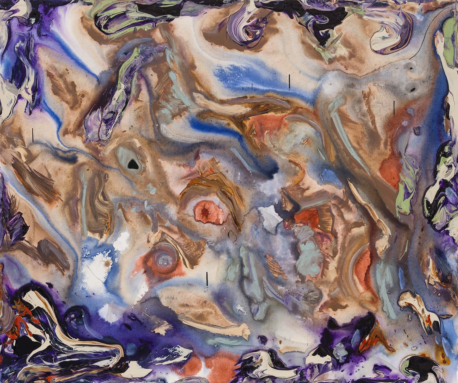 Manuel Mathieu, Purple River, 2024