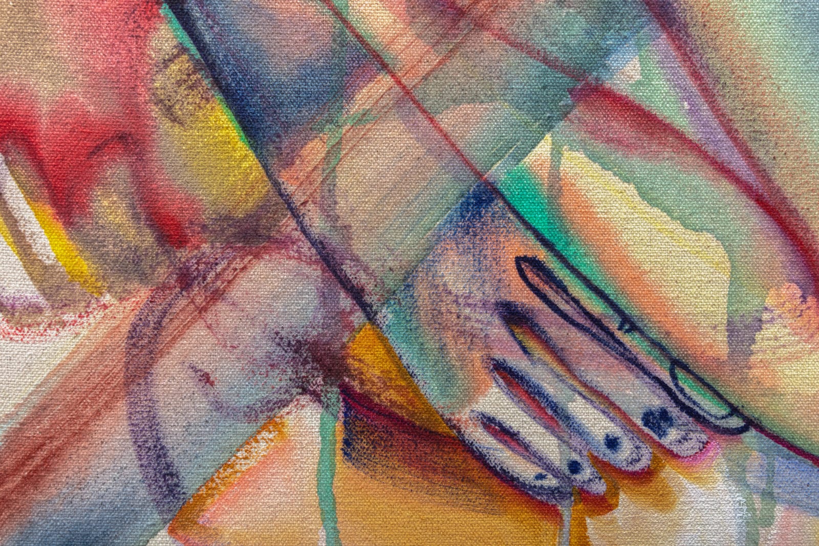 Christina Quarles, For Whom Tha Sunsets Free, 2019