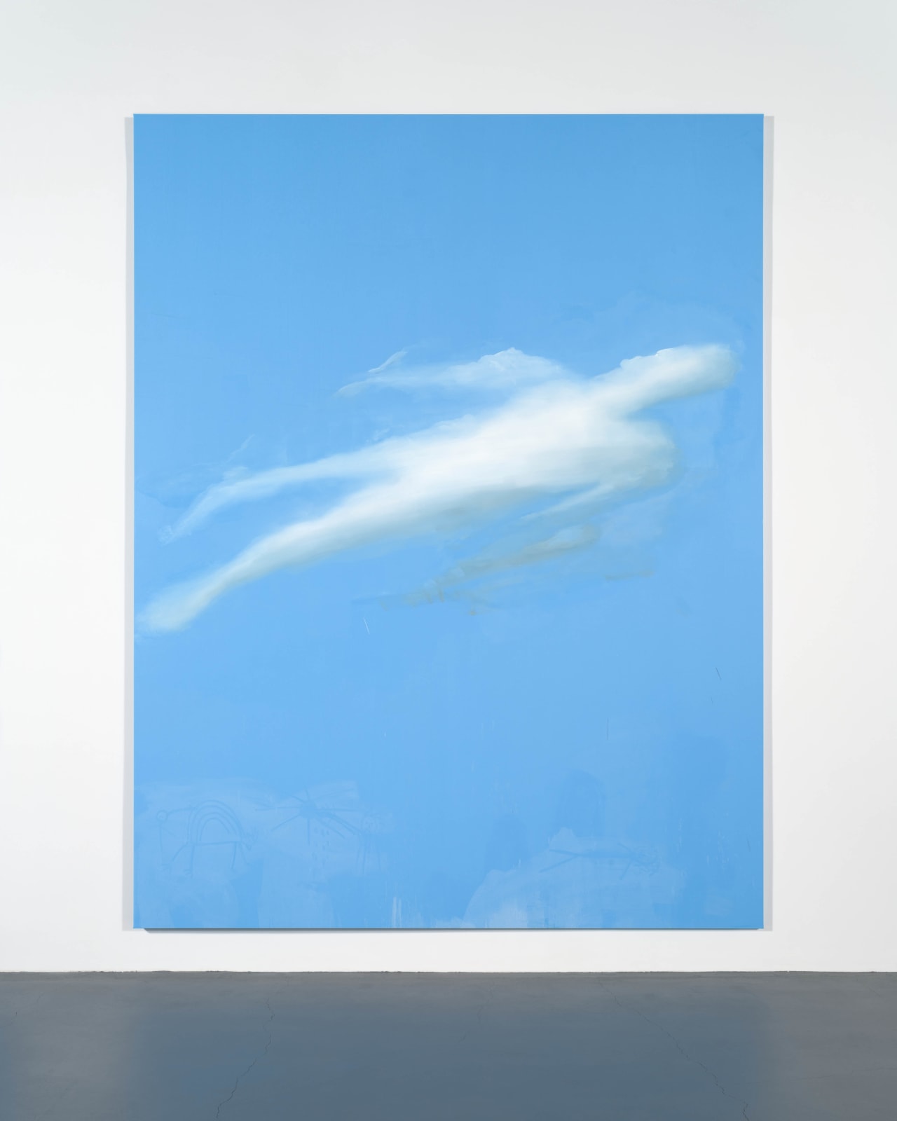 Tala Madani, Cloud Mommy (Sleep), 2022