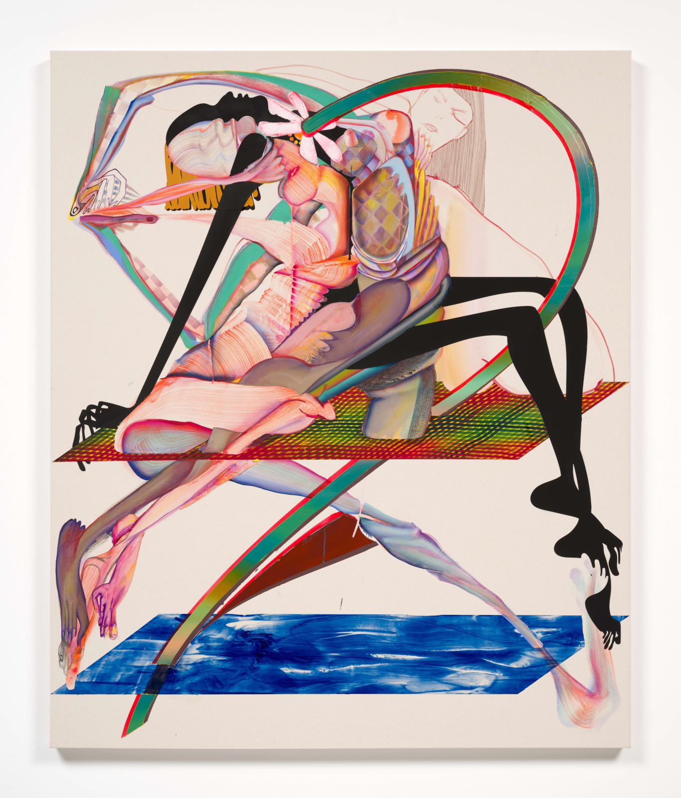 Christina Quarles, Lay All Yer Love on Me, 2021