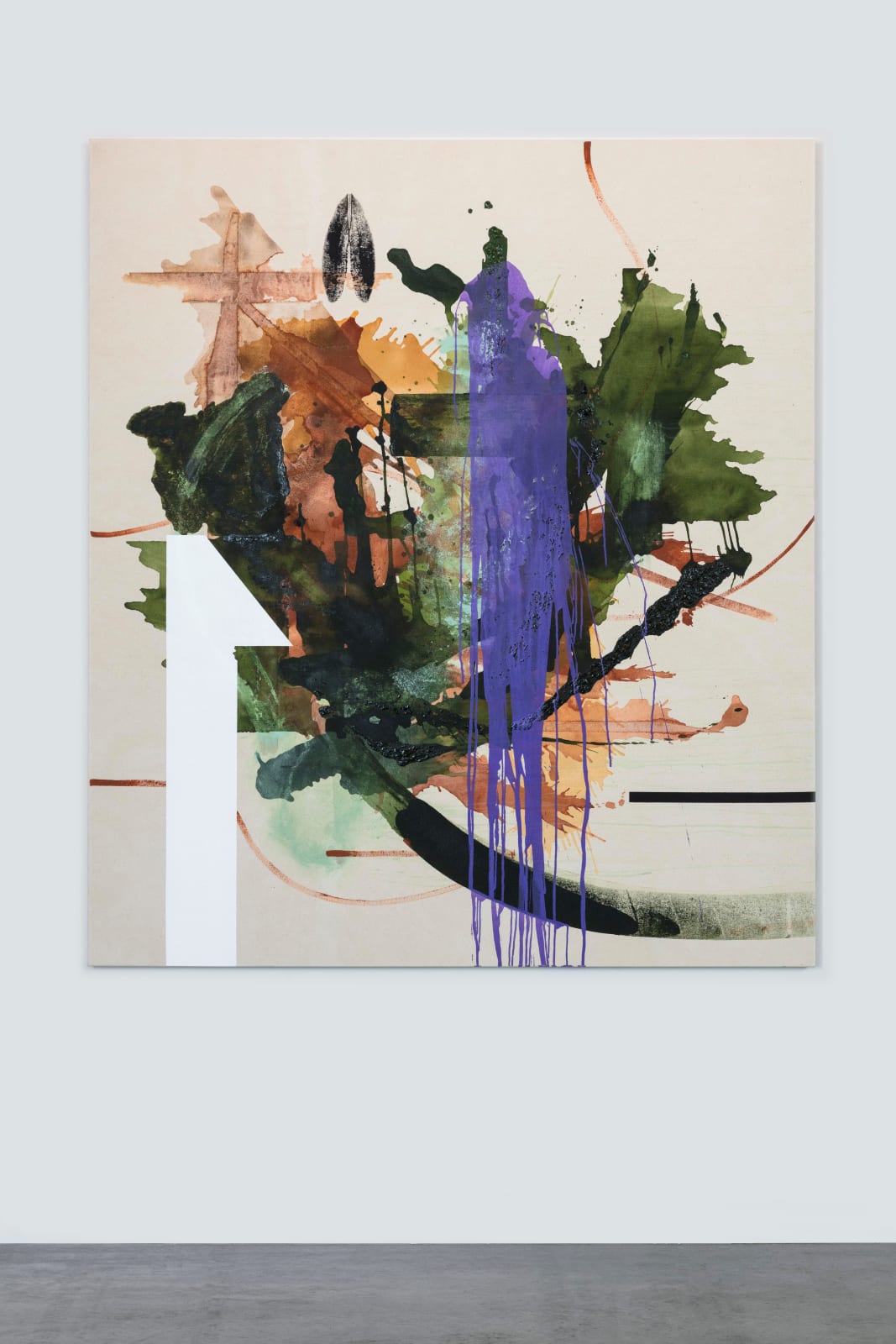 Elizabeth Neel, Flitted Seed, 2019