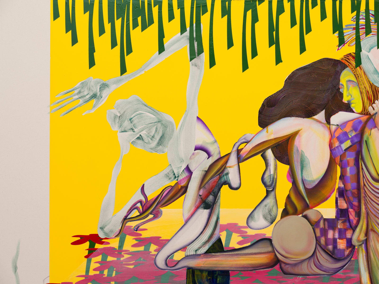 Christina Quarles, A Little Fall of Rain, 2020