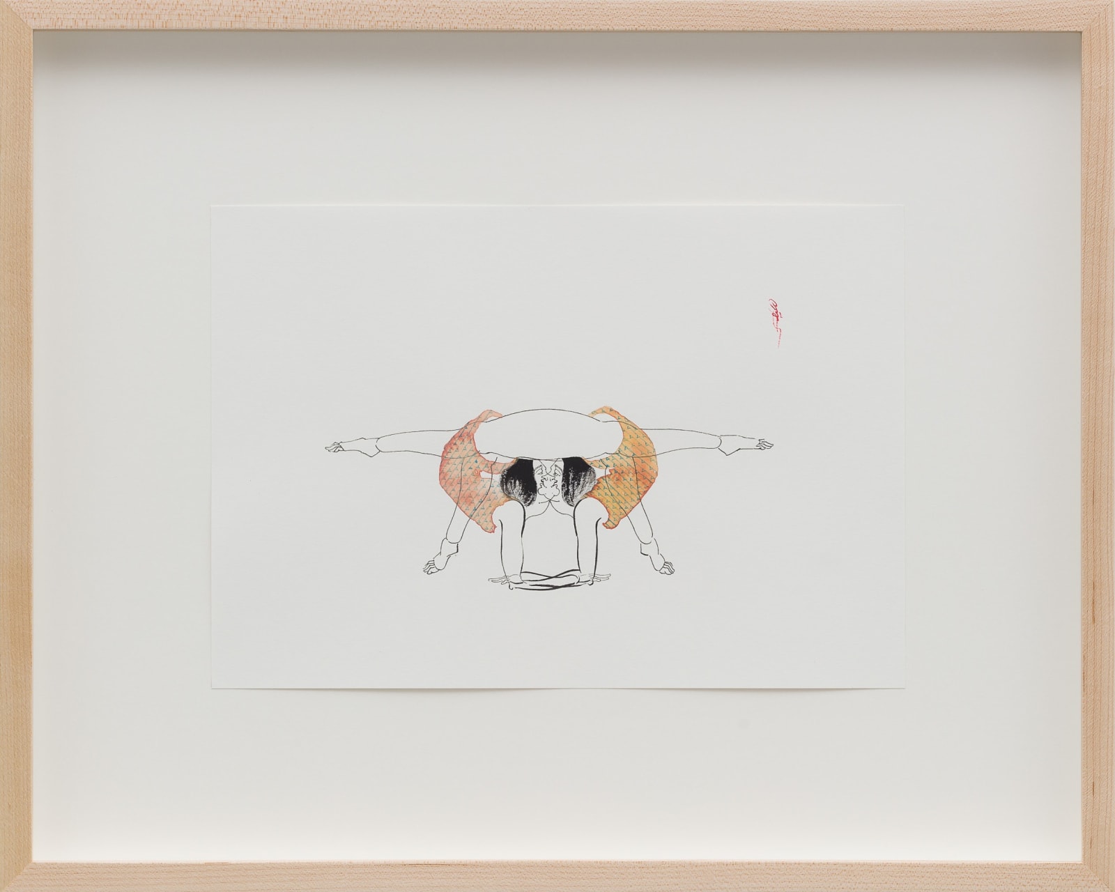 Hayv Kahraman, Bend Drawing 8, 2020