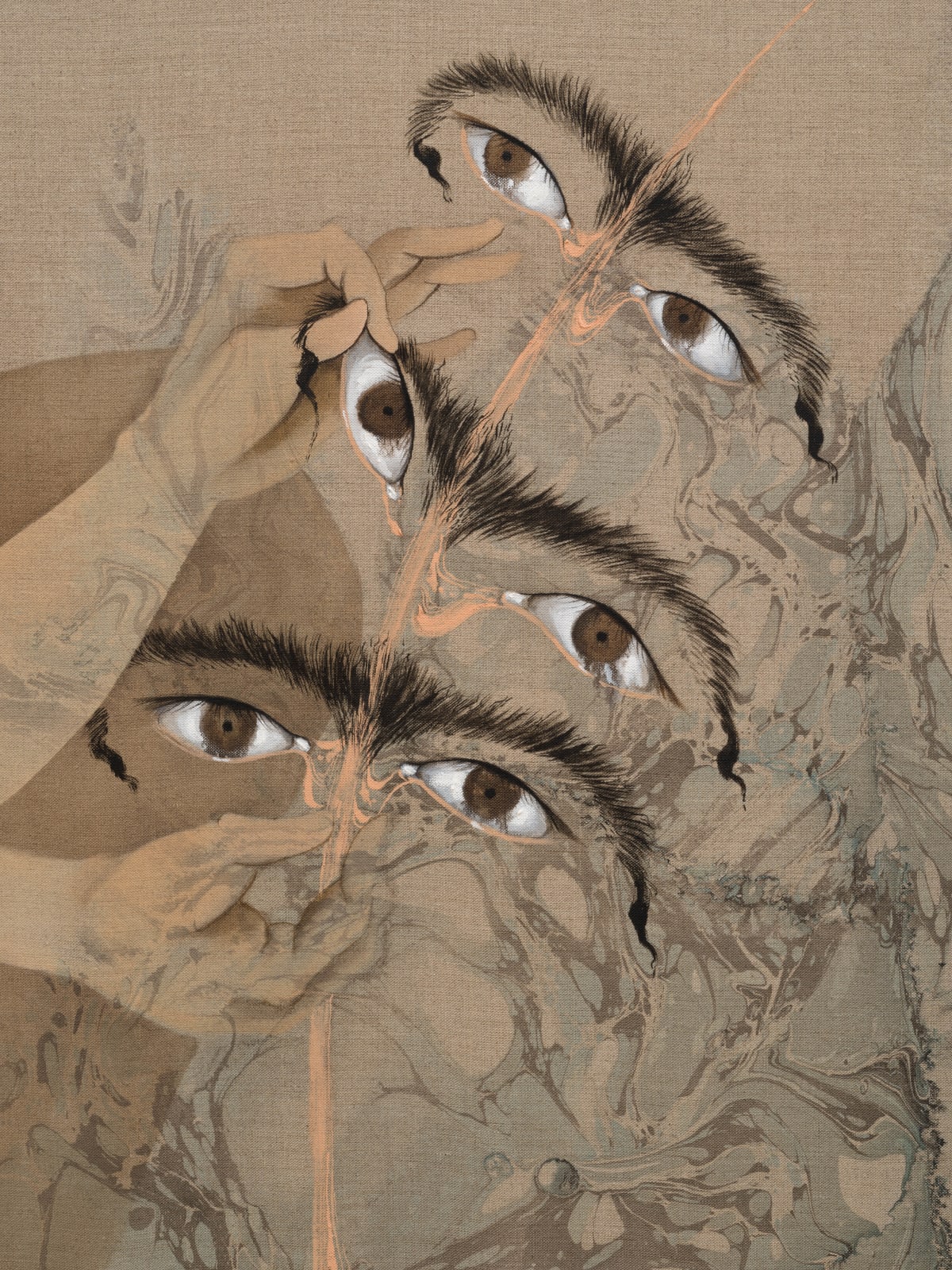 Hayv Kahraman, Plucked, 2024