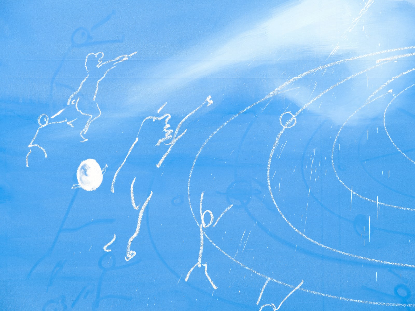 Tala Madani, Cloud Mommy (Orbits), 2022