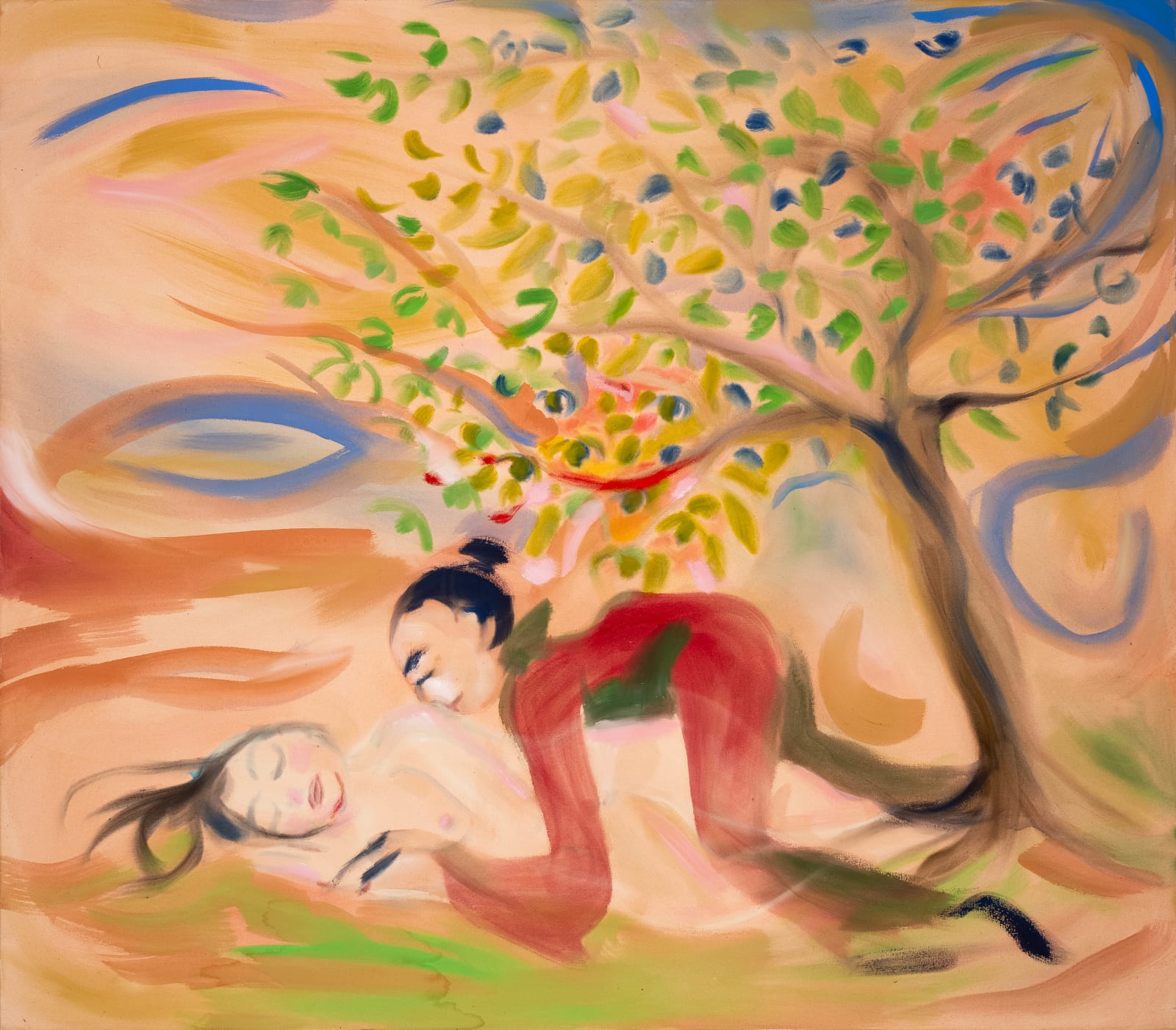 Sophie von Hellermann, Under the Apple Suckling Tree, 2021