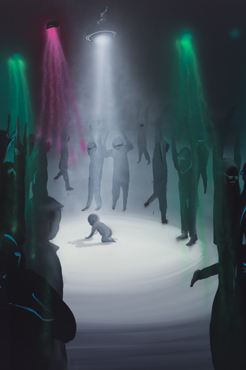 Tala Madani, Disco Child, 2019