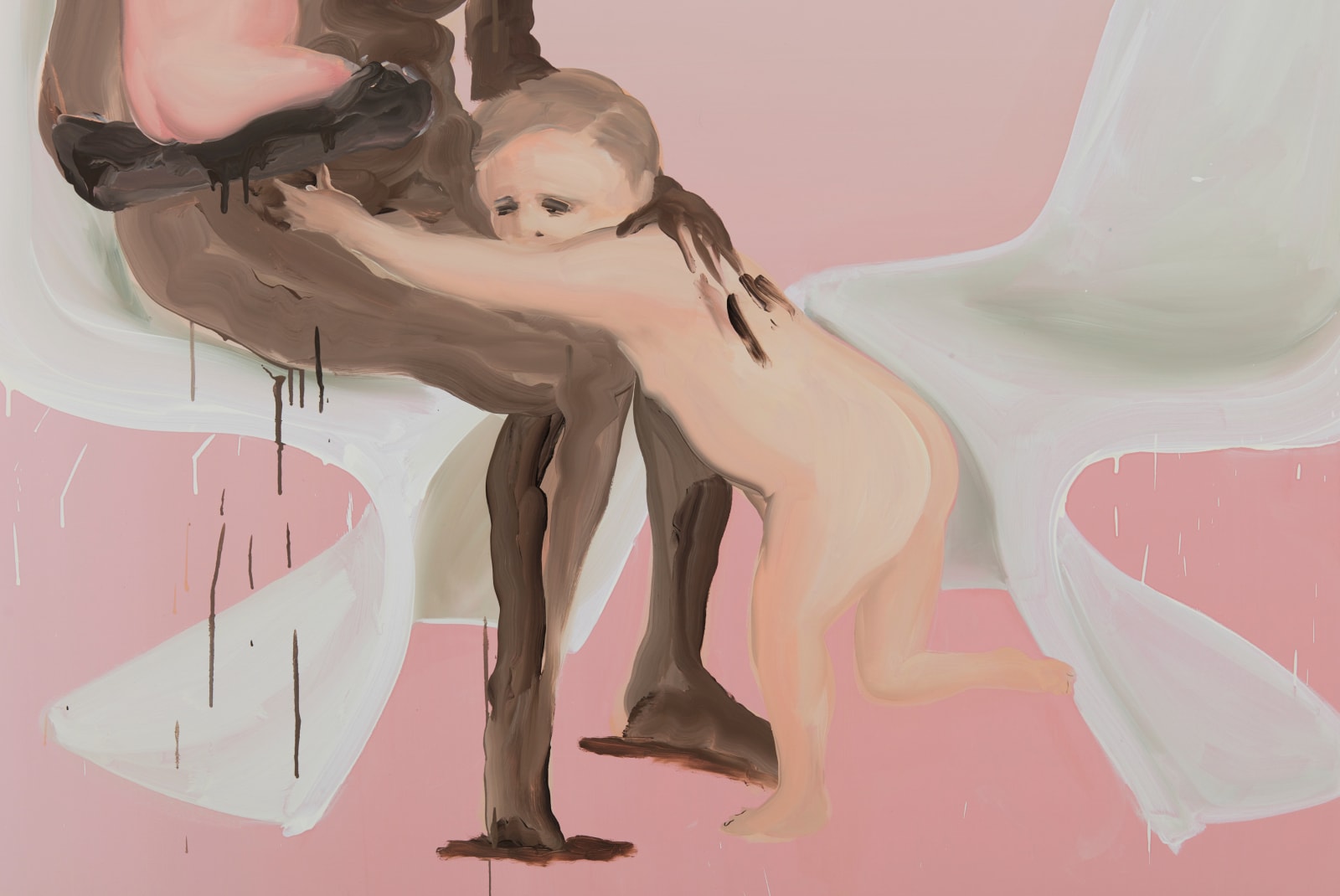 Tala Madani, Shit Mom (Remodel), 2019