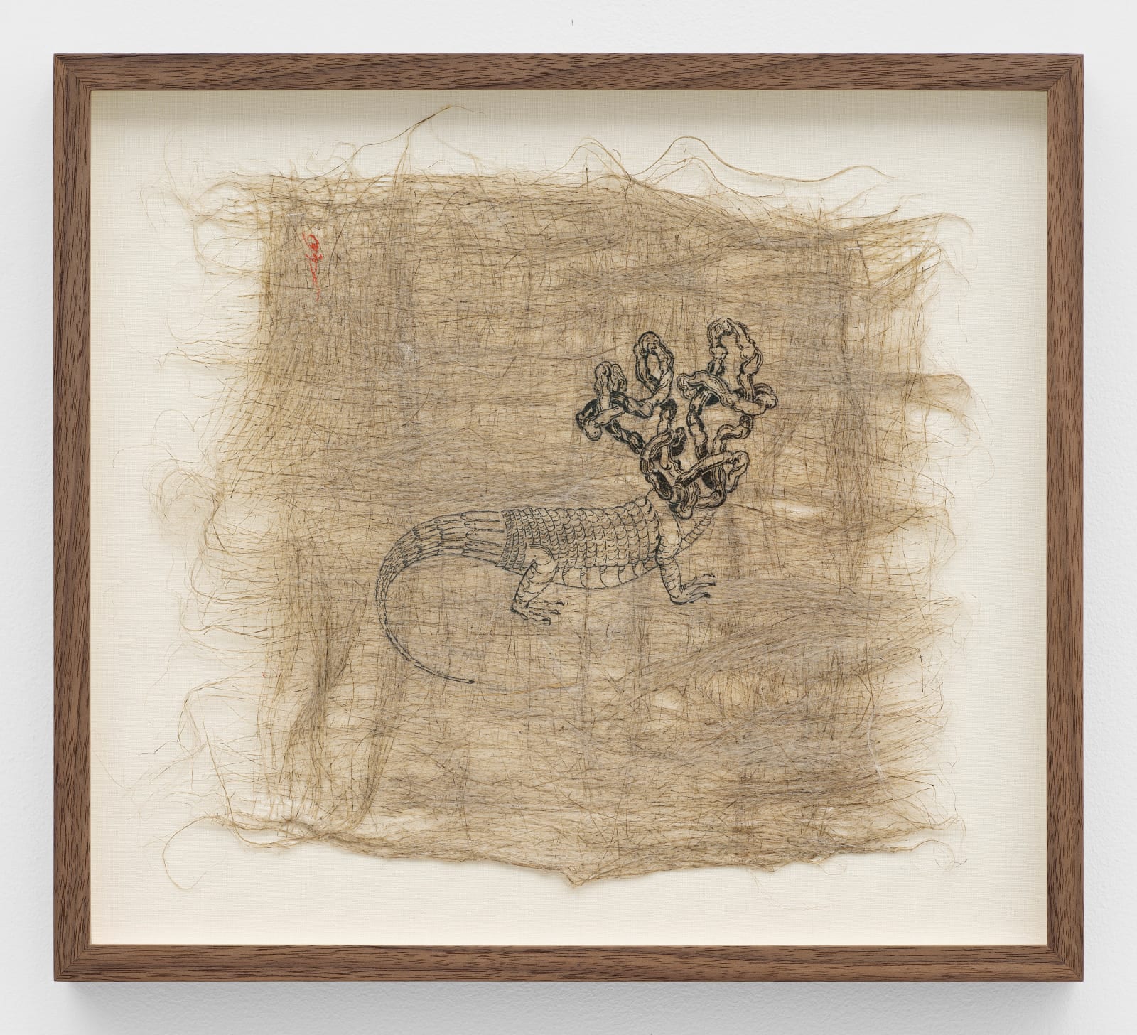 Hayv Kahraman, Lizard brain, 2022