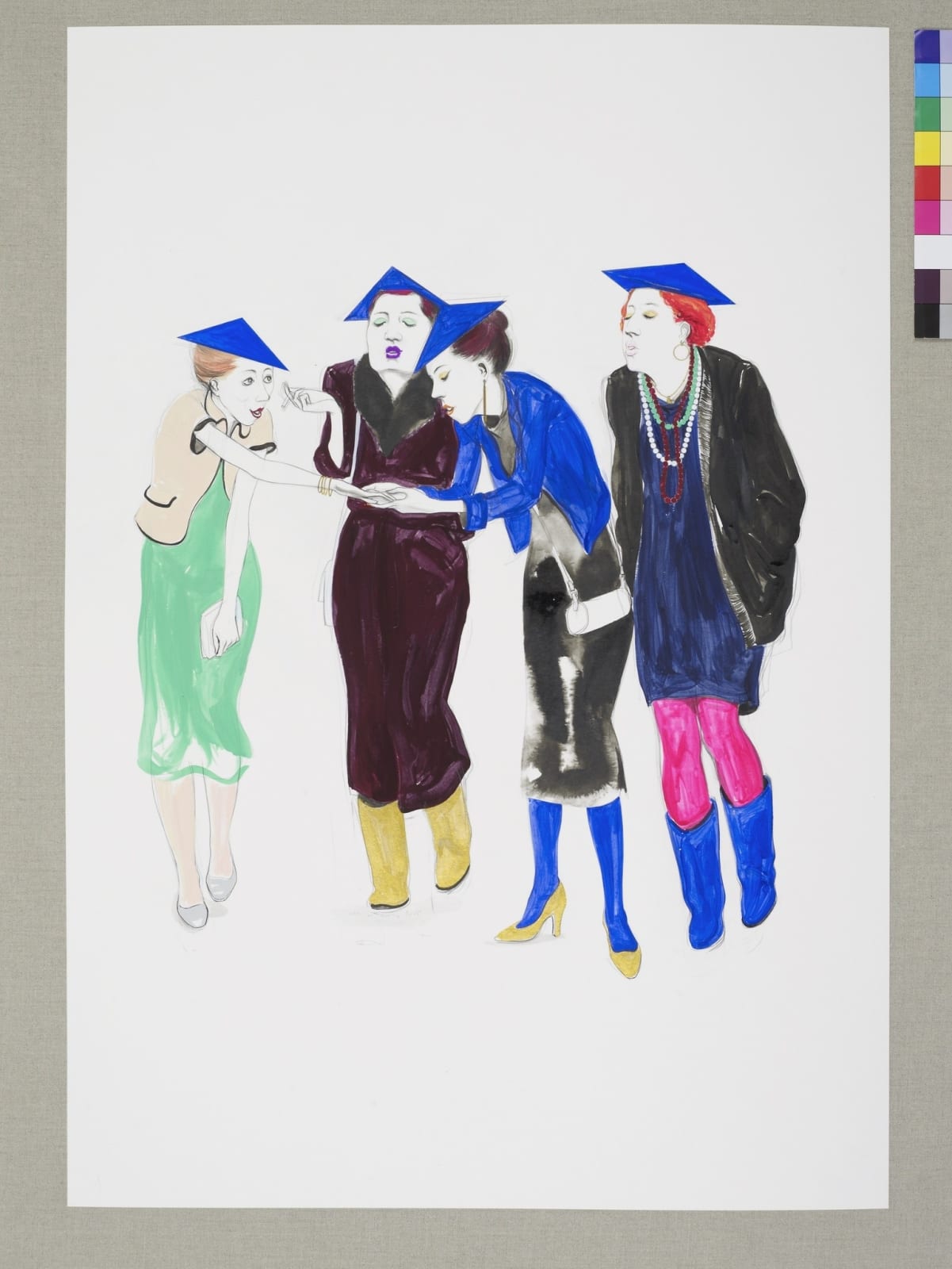 Charles Avery, Untitled (Four Significantes), 2015