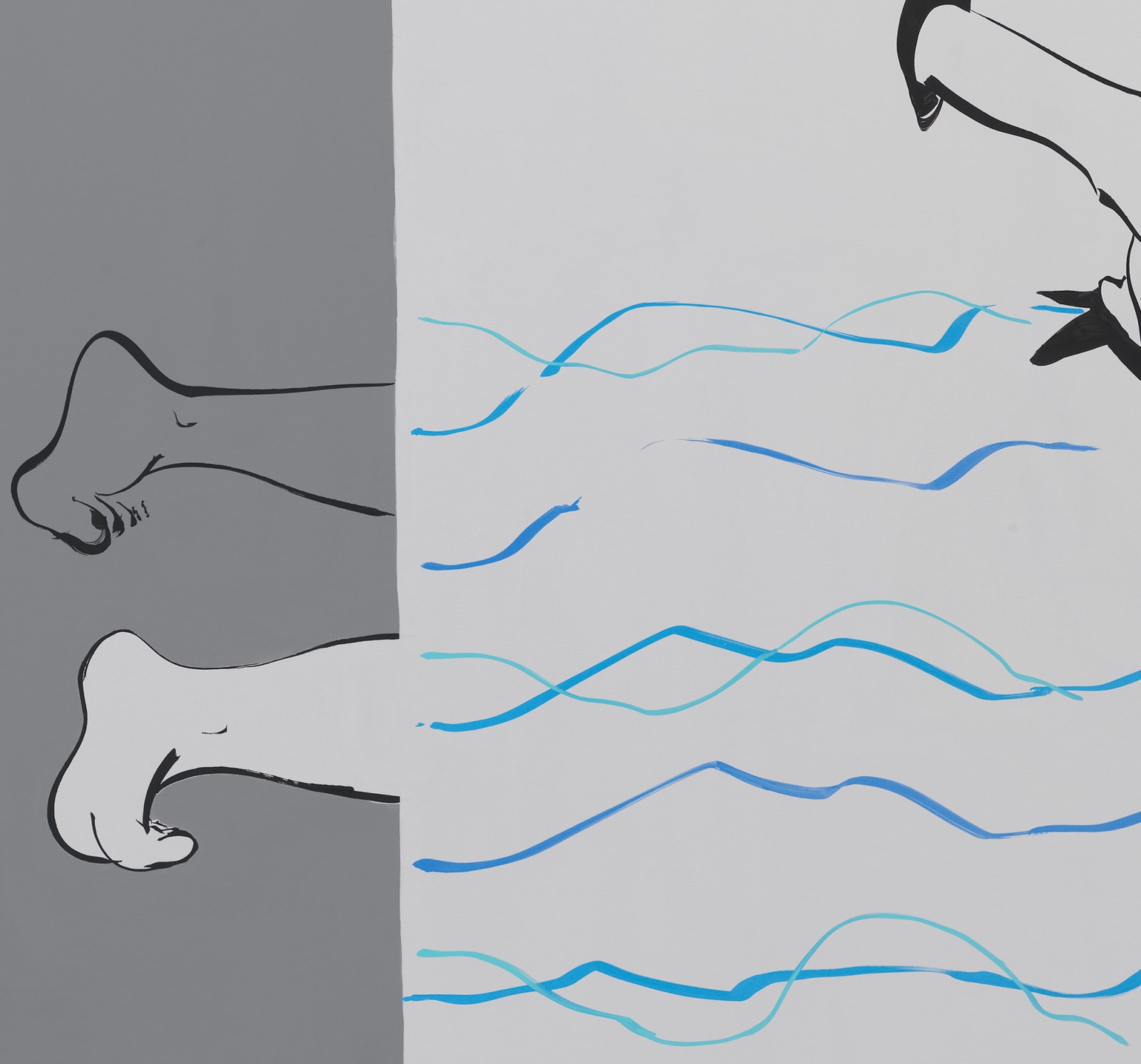 Tala Madani, Human wave Machine, 2011