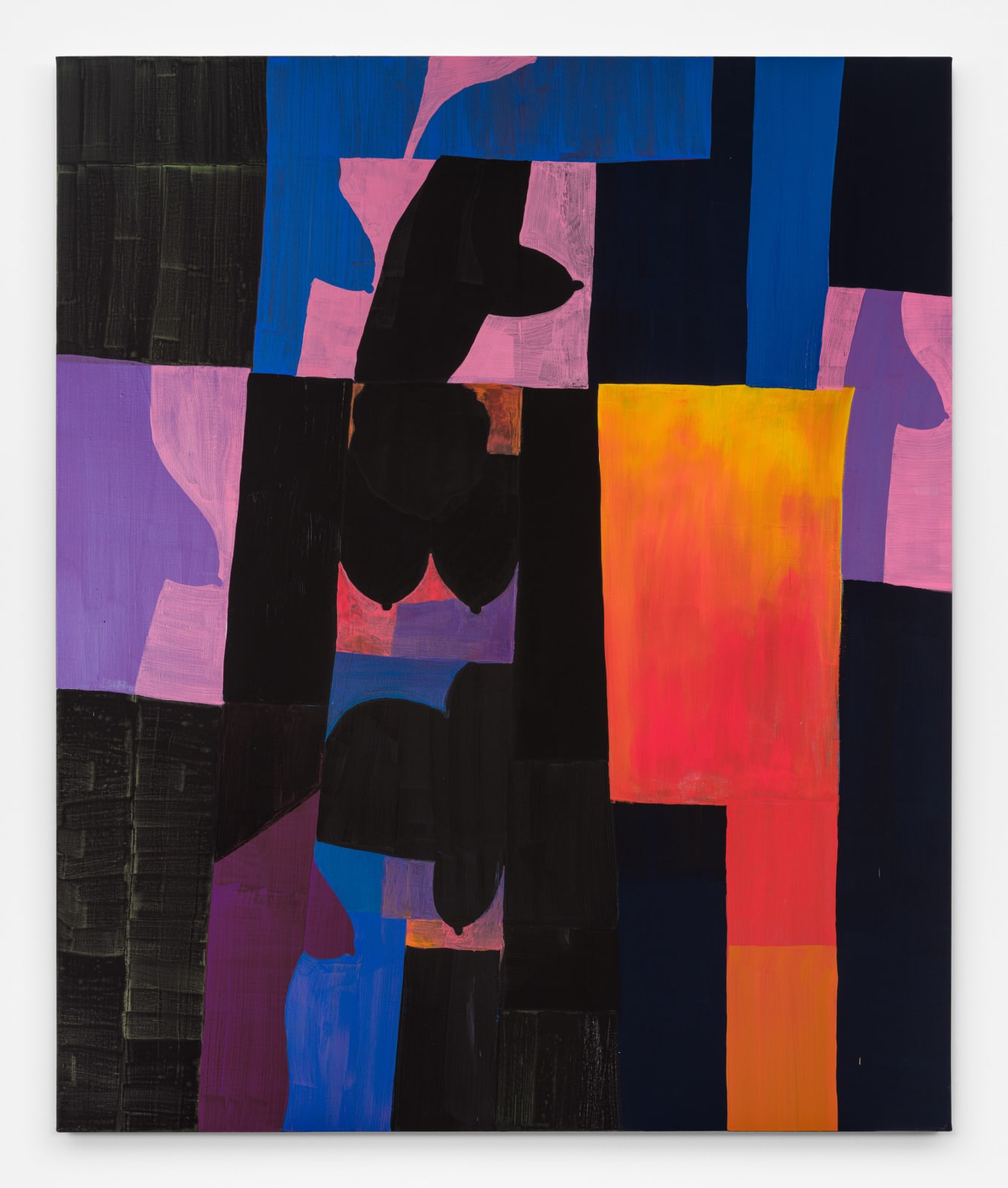 Sojourner Truth Parsons, Dark blue Bells IV, 2023-2024