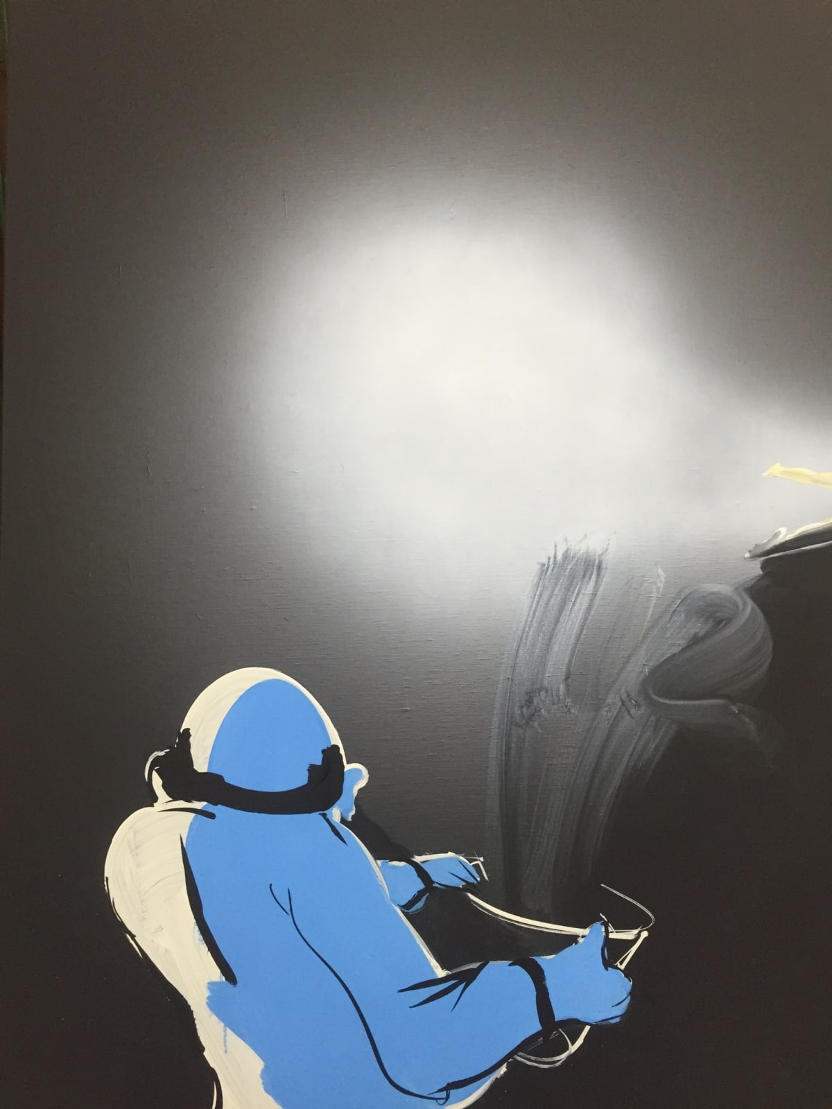 Tala Madani, The cleaner, 2016