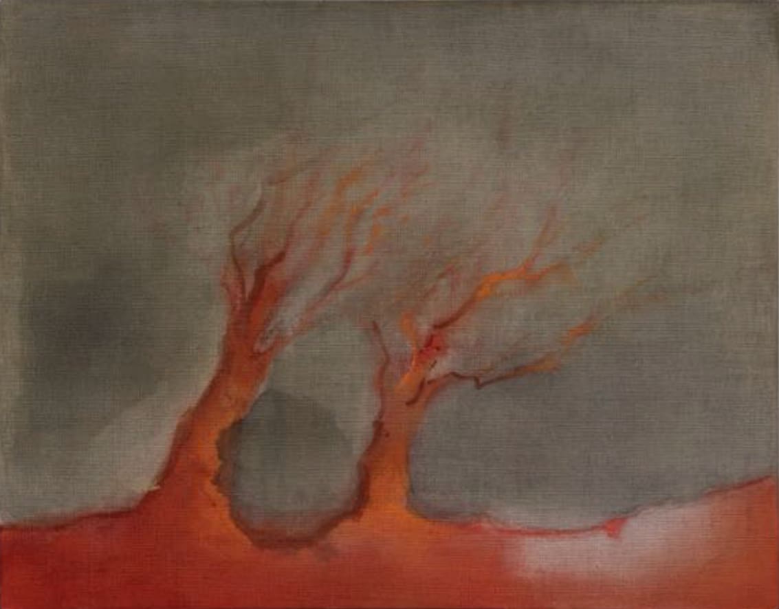 Leiko Ikemura, Trees, 2013