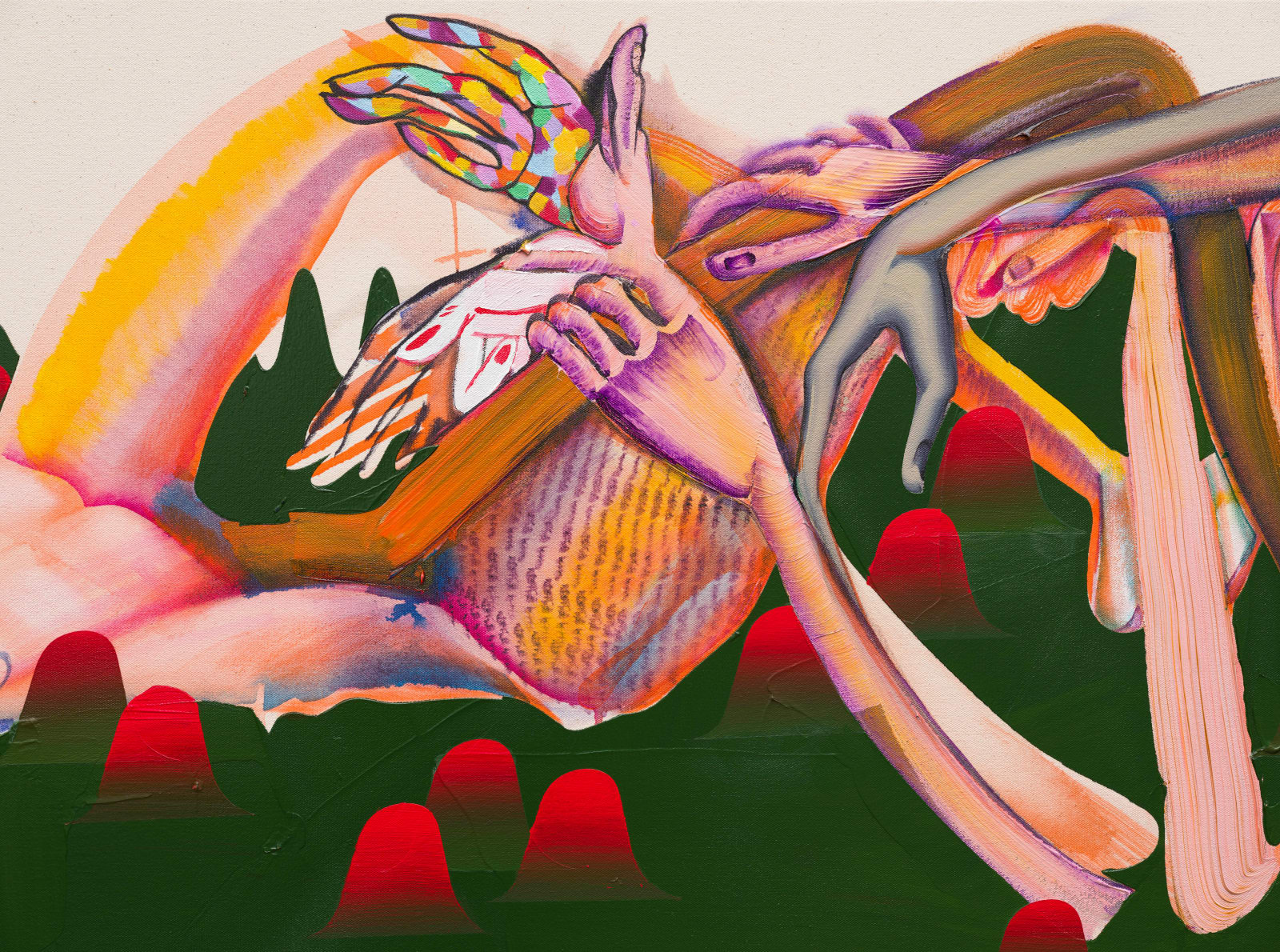 Christina Quarles, Yew Don' Wanna Pick From My Apple Tree, 2021