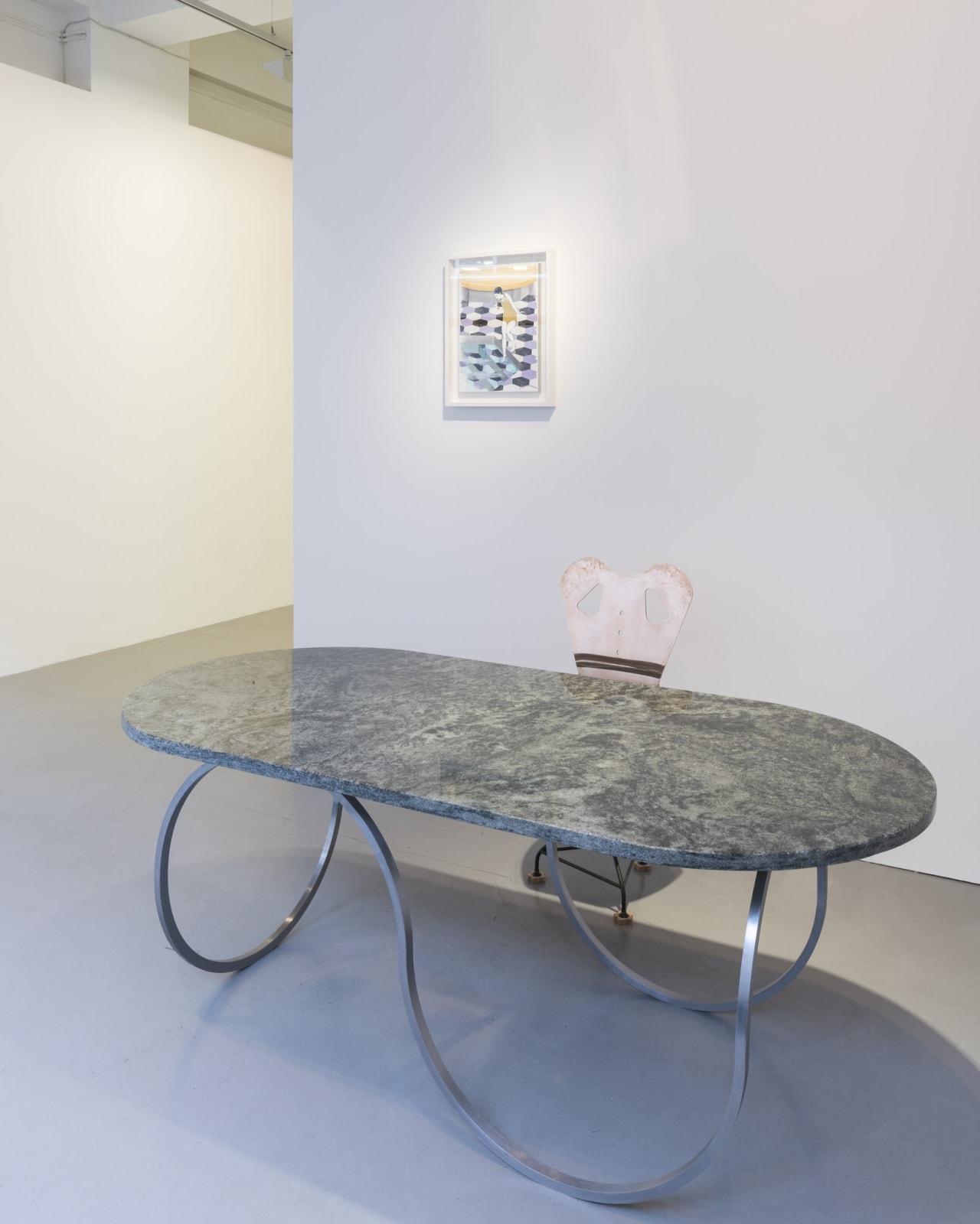Charles Avery, Untitled (Square Circle table 6 seater), 2016