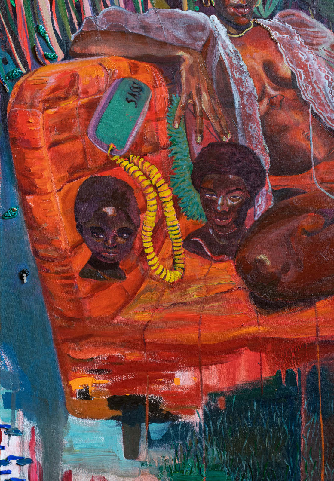 Gisela McDaniel, Complex Faces, 2020