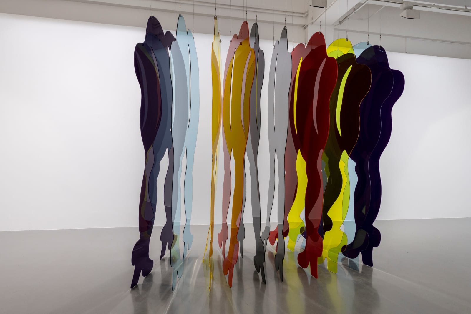 Tschabalala Self, Knock Knee, 2019