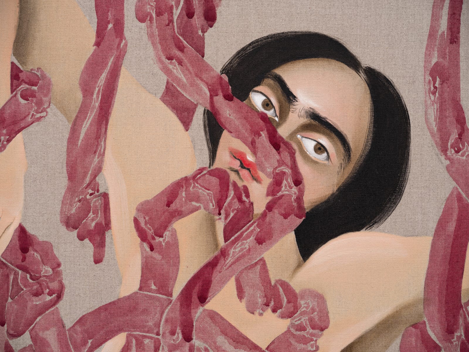 Hayv Kahraman, Torshi vine, 2022