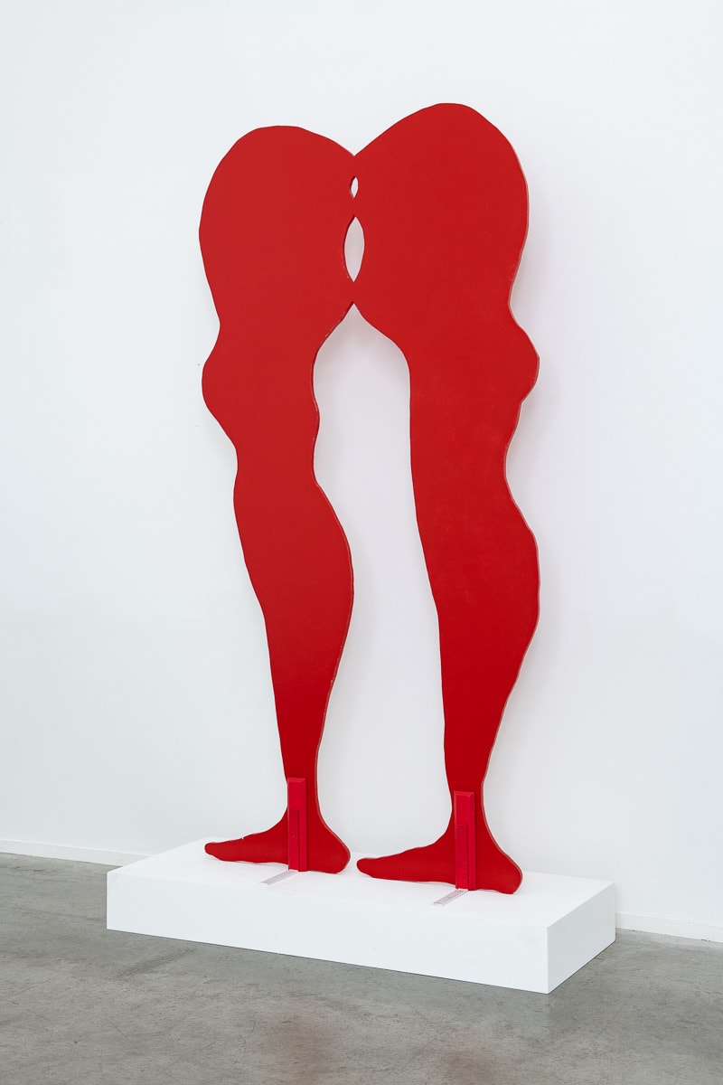 Tschabalala Self, Red Bottom 2, 2019